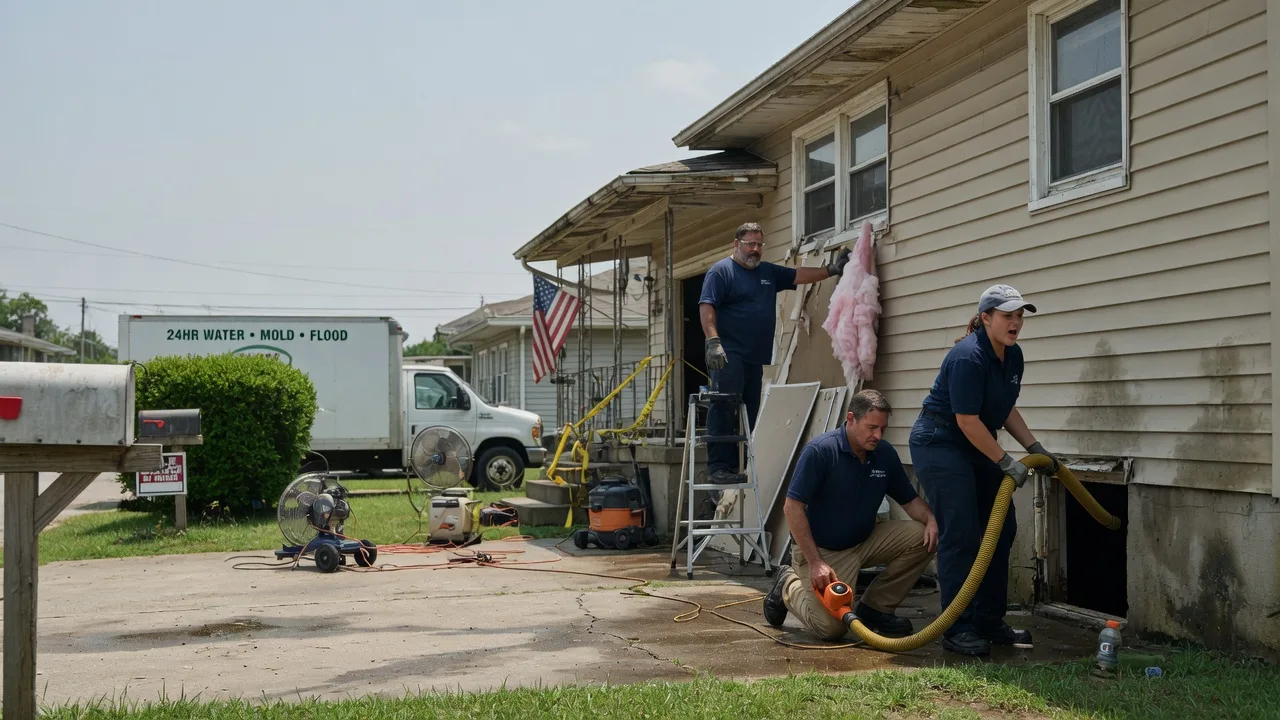 Water Damage Repair in Entriken, PA near me